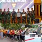Mayor Jenderal TNI Niko Fahrizal, M.Tr.(Han)., secara resmi menutup kegiatan Apel Komandan Satuan (Apel Dansat) Tersebar TNI Angkatan Darat Tahun Anggaran 2025 wilayah Kodam Iskandar Muda di Meulaboh, pada Jum'at (16/5/2025).