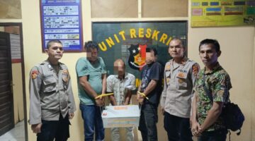 Tiga Tersangka Kasus Pencurian dan Penadahan Aset BMKG Ditangkap Satreskrim Polres Pidie Jaya