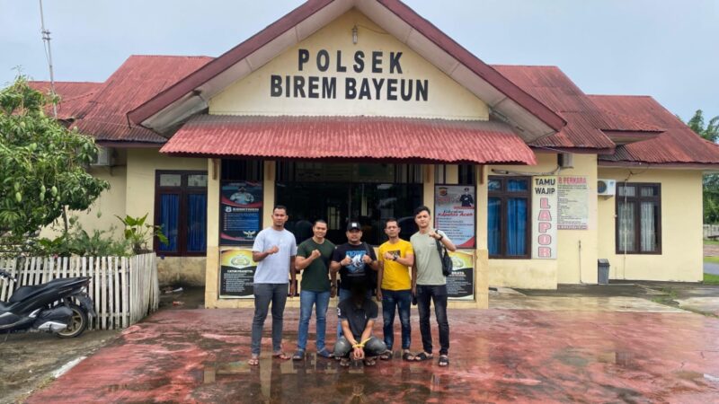 Melarikan Diri ke Langsa Usai Curi Motor di Banda Aceh, Unit Ranmor Tangkap Pelaku