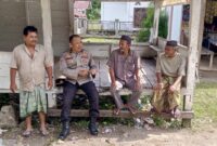 Sat Binmas Polres Aceh Besar Himbau Warga Kembali Aktifkan Satkamling
