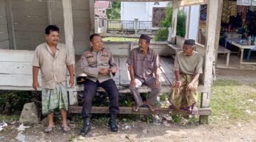 Sat Binmas Polres Aceh Besar Himbau Warga Kembali Aktifkan Satkamling