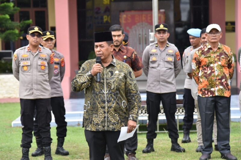 Polres Bireuen Gelar Deklarasi Pembubaran Geng Motor
