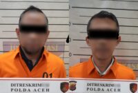 Penyidik Polda Aceh Tahan Dua Karyawan Bank Aceh Syariah Cabang Bener Meriah
