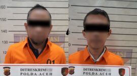 Penyidik Polda Aceh Tahan Dua Karyawan Bank Aceh Syariah Cabang Bener Meriah