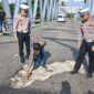 Polres Bireuen Rekayasa Lalu Lintas Saat Rehabilitasi Jembatan Peudada, Ini Jadwalnya