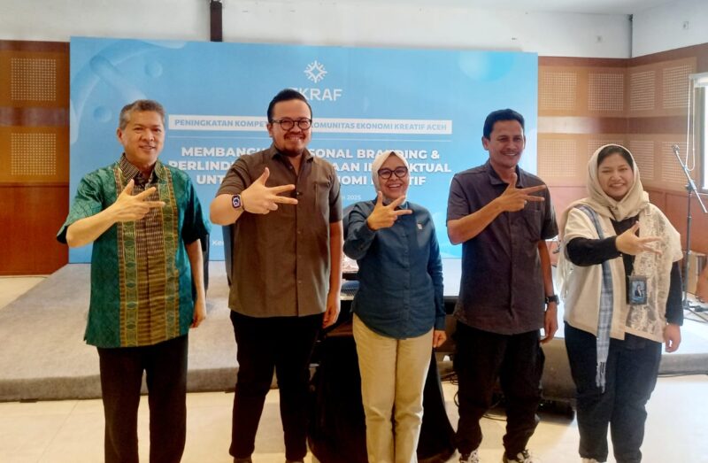 Kemenparekraf Gelar Pelatihan Peningkatan Kompetensi untuk Komunitas Ekonomi Kreatif Aceh