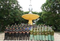 Kabintaljarahdam IM Pimpin Upacara Ziarah HUT ke-79 Bintal TNI AD di Taman Makam Pahlawan Banda Aceh