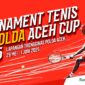 23 Tim akan Memperebutkan Piala Bergilir Turnamen Tenis Kapolda Aceh Cup 2025