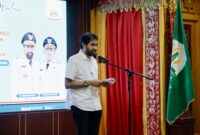 Gubernur Aceh Muzakir Manaf makan malam bersama Kepala Badan Penyelenggara Haji Republik Indonesia KH Mochamad Irfan Yusuf di restoran Meuligoe Gubernur Aceh, Jumat (16/5/2025). Dalam acara tersebut, turut hadir Wakil Gubernur Aceh Fadhlullah dan Plt. Sekretariat Daerah M Nasir.