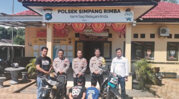 Aksi Nekat di Kebun Sawit: Dua Pria Diamankan Polisi Usai Curi 450 Kg TBS