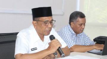 Wabup Pidie Jaya Pimpin Rakor Stabilisasi Pasokan Pangan