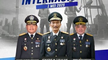 Kepala Kanwil Kemenkumham Sumut Ignatius Mangantar Tua Silalahi Mengucapan Selamat Hari Buruh Internasional 01 Mei 2025