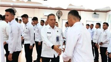Tiga Petugas Lapas Kls I Medan Ucapkan Sumpah PNS, Siap Menjaga Marwah Pemasyarakatan