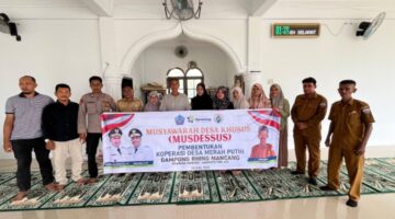 Pembentukan Koperasi Desa Merah Putih Gampong Rhing Mancang: Wujud Pemberdayaan Ekonomi Masyarakat