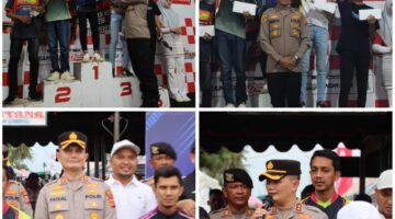Polres Pidie Jaya Amankan Ajang Final Zed Drag Bike 2025, Malam Anugerah Jadi Puncak Keseruan