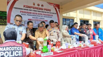 Musnahkan 23 Kg Narkotika, Pemko Langsa Apresiasi Kinerja Polres Langsa