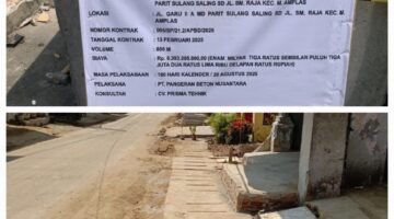 Warga Keluhkan Kinerja PT Pangeran Beton dalam Proyek Drainase Jalan Garu, Medan  Subjudul: