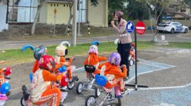 Ditlantas Polda Aceh Kenalkan Tertib Berlalu Lintas untuk Anak Usia Dini