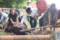 Polresta Banda Aceh Sembelih Hewan Kurban, Dibagikan Kepada Yang Berhak