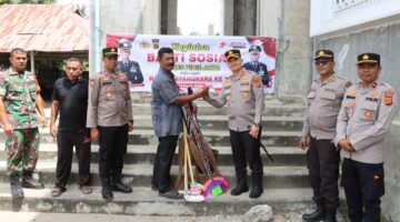 Polres Pidie Jaya Peduli Lingkungan: Bakti Sosial di Masjid Nurul Huda Sambut Hari Bhayangkara ke-79″