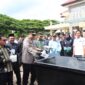 Kapolda Aceh Pimpin Pemusnahan 25 Kg Kokain, 108 Kg Sabu, dan 640 Kg Ganja