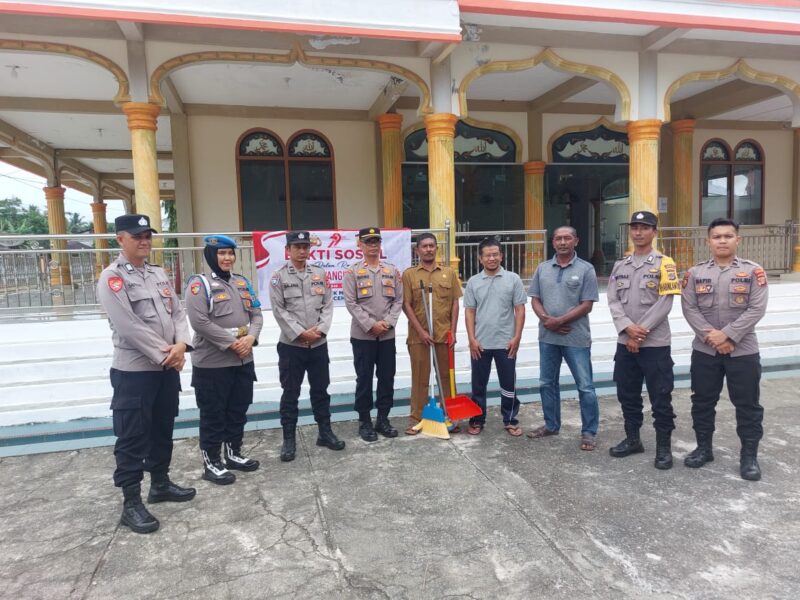 Sinergi Polri dan Masyarakat, Polsek Meukek Laksanakan Bakti Sosial Religi Jelang Hari Bhayangkara Ke 79