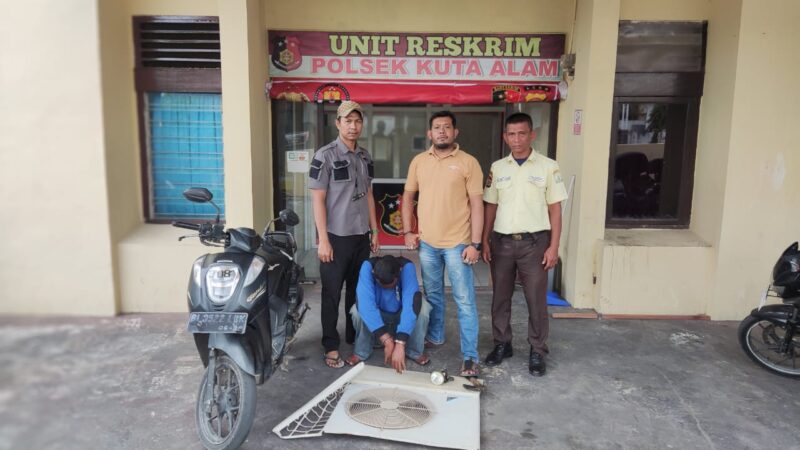 Giliran Pegawai yang Tertangkap Tangan Curi Kondensor AC di RSUD ZA Banda Aceh
