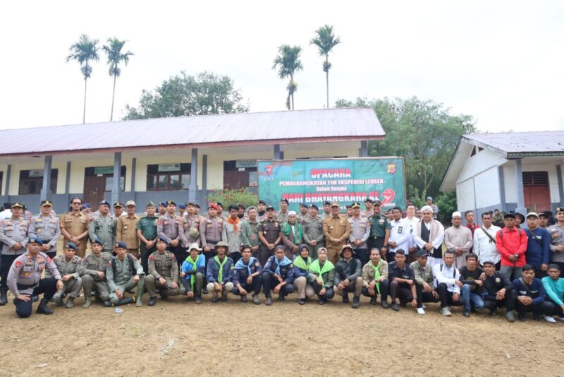Tim Ekspedisi Gunung Leuser Terus Bergerak, Melintasi Tantangan Alam Menuju Titik Tertinggi