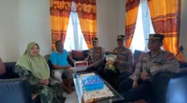 Anjangsana, Polres Aceh Selatan Salurkan Bansos untuk Purnawirawan Polri Sambut HUT Bhayangkara ke-79