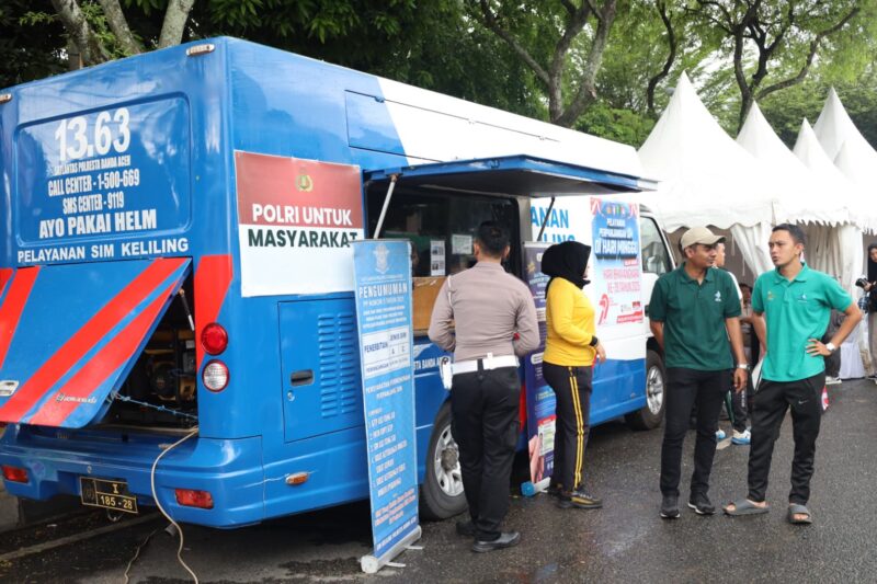 Bhayangkara Sport Day, Polda Aceh Hadirkan Layanan Kesehatan Gratis dan SIM Keliling untuk Masyarakat