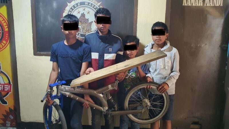 Anak Terlibat Balap Sepeda Liar Diamankan, Polisi Beri Edukasi Keselamatan dan Masa Depan