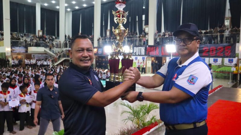 Kontingen Polres Aceh Besar Raih Juara Umum Kejurda Merpati Putih Piala Kapolda Aceh 2025