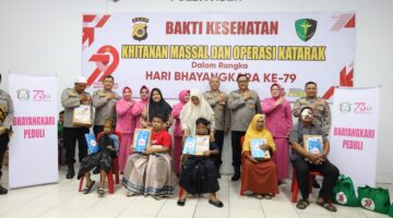 Sambut Hari Bhayangkara ke-79, Polda Aceh Gelar Operasi Katarak dan Khitanan Massal Gratis
