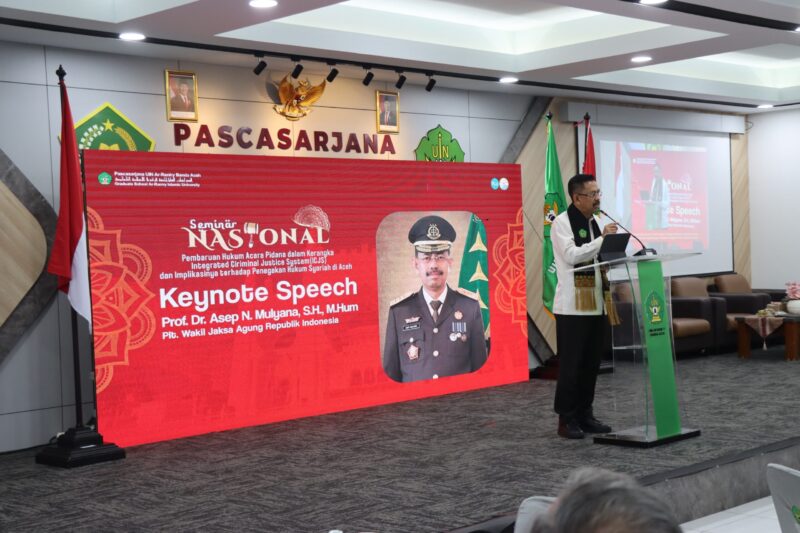 Perkuat Penegakan Hukum Syariah, Kabibkum Polda Aceh Hadiri Seminar Nasional ICJS