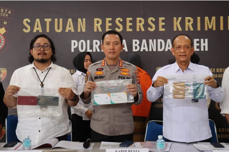 Polresta Banda Aceh Ungkap Fakta Terbaru Kasus TPPO yang Ditangani, Dua Tersangka Buron