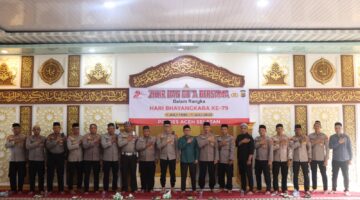 Polres Aceh Selatan Gelar Yasinan, Zikir dan Doa Bersama Sambut Hut Bhayangkara Ke-79
