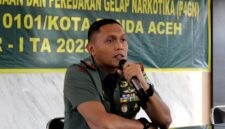 Letkol Inf Faurizal Noerdin Tegaskan Komitmen Kodim 0101/KBA Perangi Ancaman Narkoba