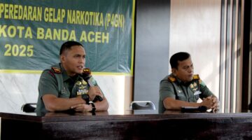 Kodim 0101/KBA Gandeng BNN, Gelar Edukasi Bahaya Narkoba bagi Prajurit dan Keluarga
