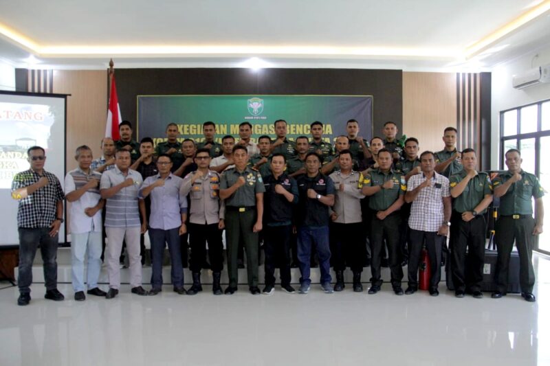 Kodim 0101/KBA Gelar Sosialisasi Mitigasi Bencana: Warga Diajak Peduli, Siaga, dan Tanggap