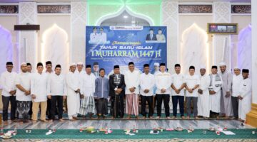Sambut 1 Muharram 1447 H, Kapolres Pidie Jaya dan Forkopimda Pererat Ukhwah Lewat Doa Bersama