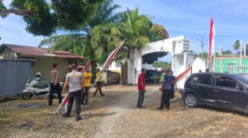 Polsek Kluet Selatan Gelar Bakti Sosial Di Makam Pahlawan T. Cut Ali