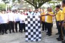 Semarak Hari Bhayangkara ke-79, Polres Aceh Besar Gelar Olah Raga Bersama