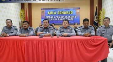 Lapas Kelas IIA Pancur Batu Ikuti Rapat Anev Nasional Bersama Ditjenpas Secara Virtual