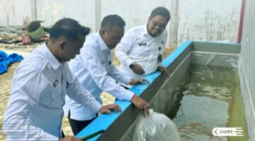 Dukung Ketahanan Pangan, Kakanwil Ditjenpas Sumut Tebar 2.000 Ekor Lele