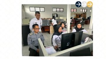 Kanwil Ditjenpas Kalteng Dampingi Penyusunan Analisis Jabatan di Bapas Palangka Raya