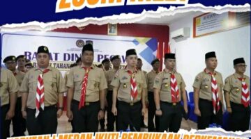 Karutan I Medan Ikuti Pembukaan Perkemahan Satya Dharma Bhakti Pemasyarakatan secara Virtual