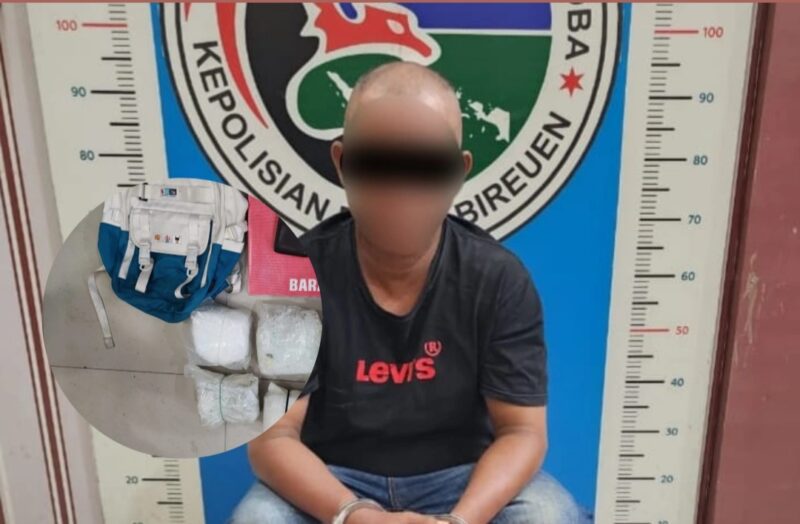 Membanggakan, Polres Bireuen Berhasil Gagalkan Peredaran Sabu Seberat 6,3 Kilogram