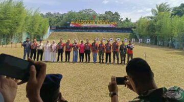Lapas Kelas IIB Padangsidimpuan Ikuti Kejuaraan Menembak dalam Rangka Hari Bhayangkara ke-79