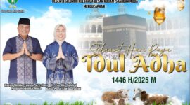  Mayor Jenderal TNI Niko Fahrizal, M.Tr.(Han), mengucapkan Selamat Hari Raya Idul Adha 10 Dzulhijjah 1446 Hijriah/2025 Masehi  Jumat (6/6/2025).