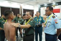  Mayor Jenderal TNI Niko Fahrizal, M.Tr.(Han). memimpin Sidang Panitia Penentu Akhir (Pantukhir) Calon Taruna (Catar) Akademi TNI Panitia Seleksi Daerah (Panselinda) Aceh Tahun Anggaran 2025  Rabu (25/6/25)